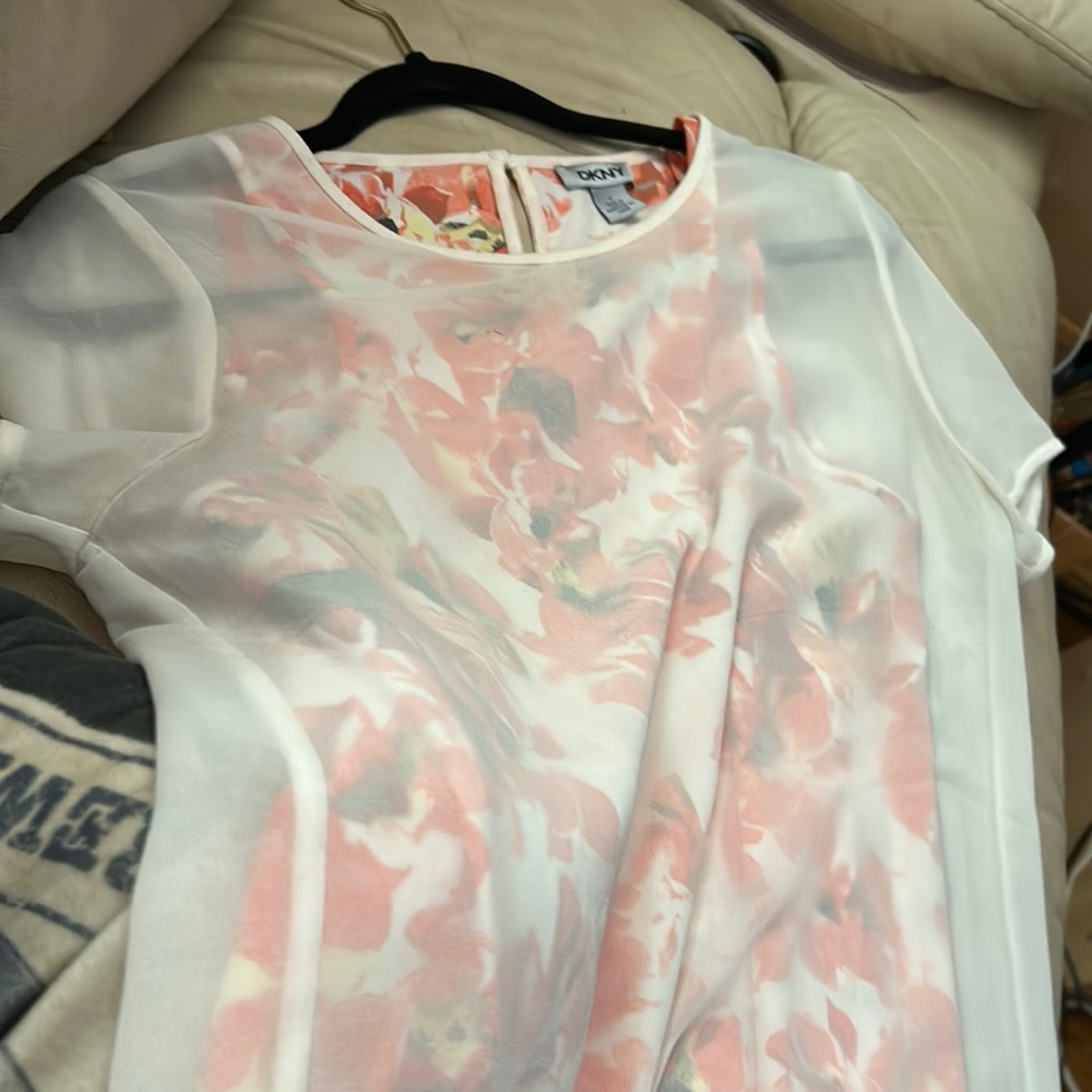 DKNY Sheer Top